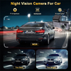 Dual Channel 3.2 Inch Front 4K Wifi G-sensor Parking Monitor Dashcam Car Camera