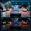 Triple Channel 3.39 Inch Front 4K Cabin 360 Degree Wifi G-sensor Parking Monitor Dashcam Car Camera