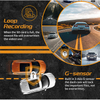 4G Dual Channel 3 Inch Front 4K GPS Wifi G-sensor Parking Monitor Dashcam Car Camera