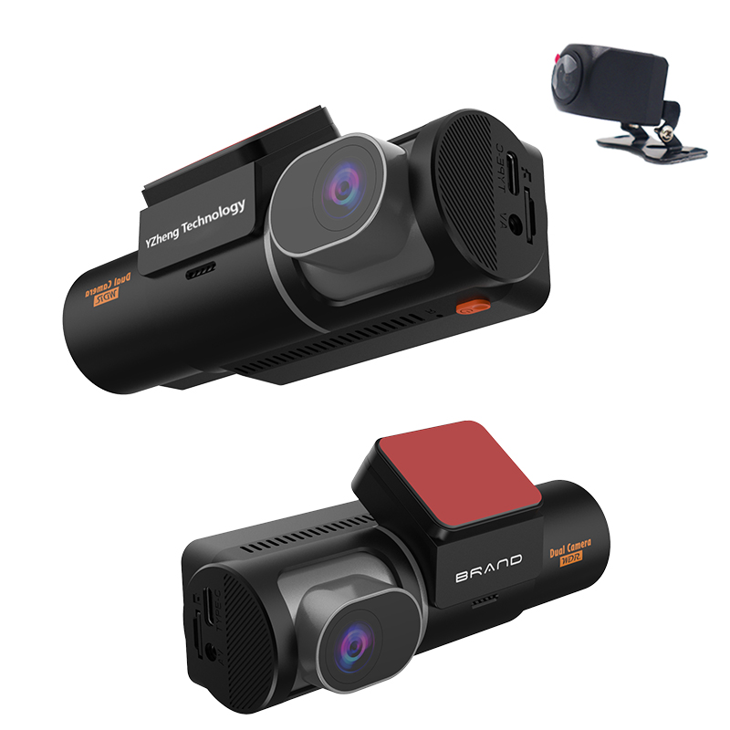Triple Channel 2.99 Inch Front 2K Wifi G-sensor Parking Monitor Dashcam Car Camera