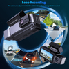 Triple Channel 3.39 Inch Front 4K Cabin 360 Degree Wifi G-sensor Parking Monitor Dashcam Car Camera