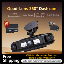 Quad Channel 3 Inch Front 1080P Wifi G-sensor Parking Monitor Dashcam Car Camera