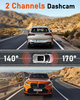 4G Dual Channel 3 Inch Front 4K GPS Wifi G-sensor Parking Monitor Dashcam Car Camera