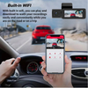 Triple Channel 2.99 Inch Front 2K Wifi G-sensor Parking Monitor Dashcam Car Camera