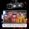 Quad Channel 3 Inch Front 1080P Wifi G-sensor Parking Monitor Dashcam Car Camera