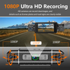 Quad Channel 3 Inch Front 1080P Wifi G-sensor Parking Monitor Dashcam Car Camera