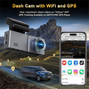 Dual Channel 3.2 Inch Front 4K Wifi G-sensor Parking Monitor Dashcam Car Camera