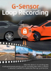 Triple Channel 2.99 Inch Front 2K Wifi G-sensor Parking Monitor Dashcam Car Camera