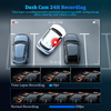 Triple Channel 3.39 Inch Front 4K Cabin 360 Degree Wifi G-sensor Parking Monitor Dashcam Car Camera