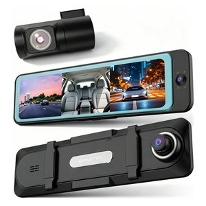 902 Three-Channel Fisheye Mirror Dash Cam